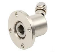 Rackumic Arbre de charnière d'arrêt à bille avec rotation flexible à 390 degrés et contrôle de couple de 0,1 à 2 NM pour machines de soudage industrielles, outils de fabrication en métal, matériau en