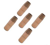 Rackumic N-A5814C Lot de 5 buses de soudage pour Miller AccuLock Large 5/8" Embout en cuivre pour MDX-250 et pour torche MIG Bernard BTB Series