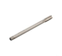 Rackumic Taraud fileté droit 3/8-24 UNS UNF en acier haut de 12,7 cm de long, 3 cannelures à droite pour perçage de machine CNC, fraisage à travers les trous et les métaux