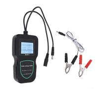 Rackumic Testeur de puissance photovoltaïque pour panneau solaire Multer MPPT Module de mesure de tension et de courant avec grand écran LCD pour systèmes de jardin 12-50 V Capacité 5 W à 500 W