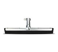 Raclette à manche pour sol en métal/caoutchouc coloris gris - Longueur 35 cm -JUANIO- Gris G