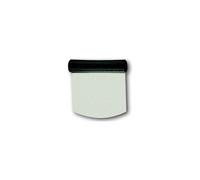 RACLETTE COUPE PATE RIGIDE INOX - COUPE RONDE- - - Inox 110x115mm