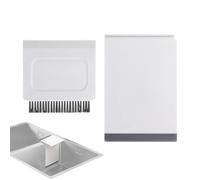 Raclette de Comptoir et Brosse - Racleur pour Évier et Brosse de Comptoir,Outil Polyvalent Lavable au Lave-Vaisselle pour de Cuisson, Vitre, Carrelage Salle de Bain et Porte de Douche