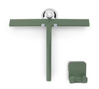 Raclette de douche Blaze 28 cm Couverture en silicone Noyau en acier inoxydable Design moderne