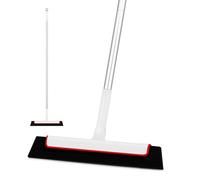 Raclette de douche pour nettoyer les traces d'eau sur les sols, les poils d'animaux, les portes de douche, les fenêtres, etc. CLEANHOME Manche Longue Raclette pour Douche - 69cm & 94cm & 135cm