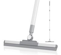 Raclette de Sol avec Manche de 132,1 cm de Long, raclette pour Sol, raclette pour Nettoyage de fenêtres, carrelage de Salle de Bain, béton de Garage, terrasse, Verre de Douche