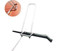 Raclette de sol, cadre en acier inoxydable, tête en caoutchouc EVA, hauteur 87 cm, facile à monter, convient à différents types de sols