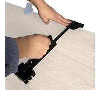 Raclette de Sol pour Stratifié & Parquet - Installation Raclette D'étagère Stratifié & Planches en Bois | Barre de Traction De Sol - Pour Finition Béton Construction Maison Terrasse Bois Dur Plinthes