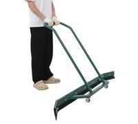 Raclette en alliage d'aluminium - 150 x 97 cm - Raclette de court de tennis - En alliage d'aluminium - Grattoir de terrain de sport - Brosse de nettoyage manuelle pour ateliers, usines, sols en ciment