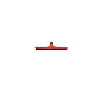 Raclette sol 45 cm double lames caoutchouc - Rouge