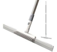 Raclette Sol avec Long Manche,Raclette Sol Exterieur,Poussière Propre,Cheveux Brosse Exterieur,Adapté Au