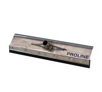 Racleur de fumier et de lisier PROLINE 55 cm en acier inoxydable, équipé de nervures de rigidification