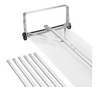 Racloir à neige pour toit - Lame en aluminium de 47 cm - Poignée réglable