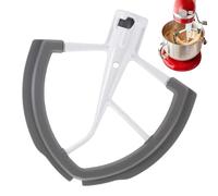 Racloir à pagaie en silicone Flex Edge - Outil pour saladier, mélange de pâte, préparation de croûte à gâteau, mélange de crème, manipulation du beurre, accessoires de support, organisateur de cuisine