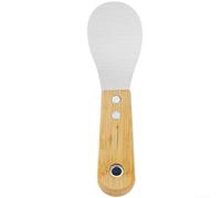 Racloir pour bois pour professionnel Acier Inoxydable Manche Hêtre - Outil Menuisier pour Grattoir Meubles et Réparation Murale - Kit 4 (E)