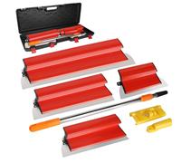 Racloir - Spatule pour peintre - Lames rétractables - Lames interchangeables - Acier inoxydable - Poignée en plastique ABS