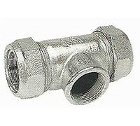 Raccord à vis Gebo série 150 01.150.04.06 60,3 mm x 2" x 60,3 mm, pour tube en acier