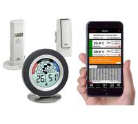 Radar anti-moisissure TFA Dostmann Weatherhub SmartHome System Cossy Radar blanc