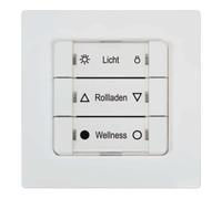 Rademacher Rademacher Bouton mural multiple 9494-1 à piles ultra blanc Quantité:1