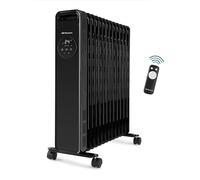 Orbegozo RAD 2510 - Radiateur à huile -, 3 puissances, minuterie, affichage LED, poignée, télécommande, protection contre la surchauffe, 2500 W