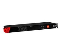 Radial Power 1 - Bloc multiprise rackable pour équipements audio - 8 prises IEC - port USB 5V/1A - protection contre les surtensions - face avant et arrière équipées