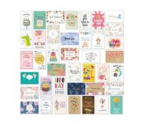 RadianceBiz 40 Cartes de Vœux Robustes pour Votre de Condoléances
