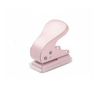 RadianceBiz Perforatrice Papier Mini Troueuse Perceuse Poinçonneuse à Main Compacte Trou 6mm Net pour 10 Feuilles Mécanisme Régulier Bac Amovible Adaptée aux Documents Classeurs Artisanat, Rose