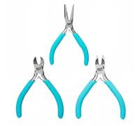 RadianceBiz Pince à Bijoux de Fabrication de Bricolage de Réparation Fonctions pour Plier Saisir Former Couper avec Contrôle Fiable, Pince À Sertir + Pince Coupante + Pince À Enrouler