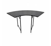 RadianceBiz Support d'Exposition de Mariage Présentoir Dessert Étagère de Service Table Système Modulable Fer Stable Ligne Épurée Convient aux Mariages Cocktails Expositions, Noir