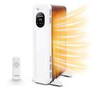 Radiateur à bain d'huile 11 éléments. 2300W Télécommande 3 Modes et Thermostat Réglable Minuterie 24h Silencieux - Cozy