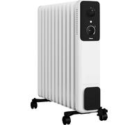 Radiateur à bain d'huile, 2 500 W, thermostat réglable