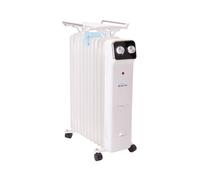 Radiateur à bain d'huile 2500 w basse consommation avec thermostat et 3 niveaux de puissance hoti or2500