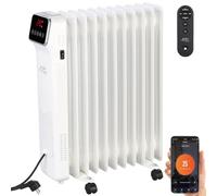 Sichler Haushaltsgeräte Radiateur à bain d'huile 2500 W télécommandé et connecté