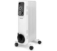 Radiateur à bain d'huile - ORBEGOZO - Rs 1500 - 1500 W - Blanc - Thermostat électronique