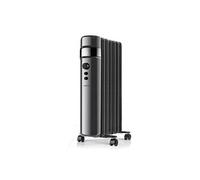Supra Radiateur à bain d'huile OREANOIR1500 1500 W 3 puissances Thermostat Noir