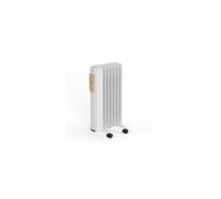 Radiateur à bain d'huile Supra Orion 1500 1500 W Thermostat réglable Blanc avec sécurité anti-basculement et protection surchauffe Roulettes