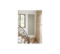 Radiateur à eau chaude FASSANE PREM'S vertical double blanc 1800W - - SHXD-200-059