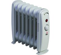 Radiateur à Huile Fm Calefacción RW-Mini 900W 7 Éléments Thermostat Sécurité