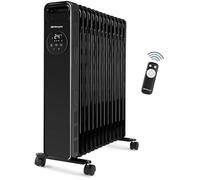 Orbegozo RAD 2510 - Radiateur à huile -, 3 puissances, minuterie, affichage LED, poignée, télécommande, protection contre la surchauffe, 2500 W