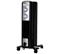 Orbegozo RN 1000, Chauffage électrique instantané à l'huile, Huile, Intérieur, Sol, Noir, Puissance