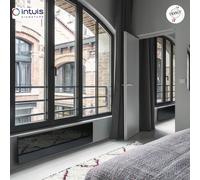 Radiateur à inertie CAMPAVER Nativ plinthe 1000W Noir astrakan - INTUIS SIGNATURE K161423