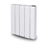 Radiateur à inertie céramique 1000W - Thermostat digital, timer 7 jours - Fixation murale - Warm Tech