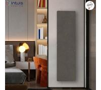 Radiateur à inertie NATURAY Nativ Vertical 1000W brut de lave - INTUIS SIGNATURE K160223