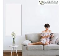 Radiateur à inertie TACTILO Vertical Blanc Quartz 1000W - Valderoma BZ10VEA
