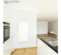 Radiateur à inertie Touch Silicium Blanc Quartz 800W Vertical - Valderoma BZ08VET