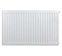 Radiateur à panneau Type 22 - Simple couche - 600 x 700 mm - 1212 W - Blanc - Pour chauffage central