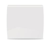 RADIATEUR ACIER THALIE BLANC 1000W INERTIE CERAMIQUE
