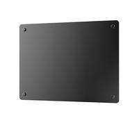 Radiateur avec panneau en verre et commande WiFi App PANEL GLASS1000 Noir