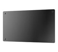 Radiateur avec panneau en verre et commande WiFi App PURLINE PANEL GLASS1500 Noir Noir G