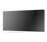 Radiateur avec panneau en verre et commande WiFi App PURLINE PANEL GLASS2000 Noir Noir G